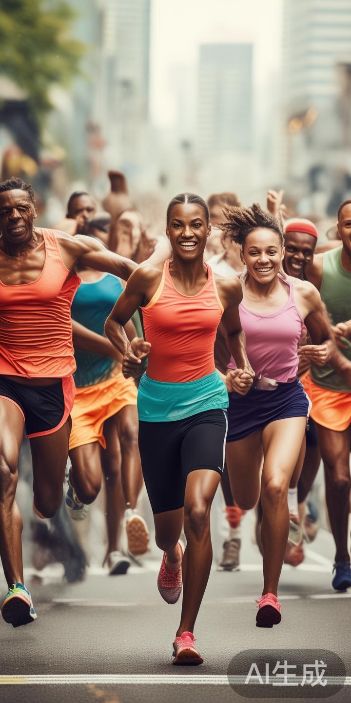 运动中的拼搏与超越，使人生变得丰富多彩。无数成功的